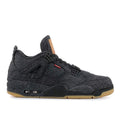 Levi's x Air Jordan 4 Retro 'Black Denim' Sneakers