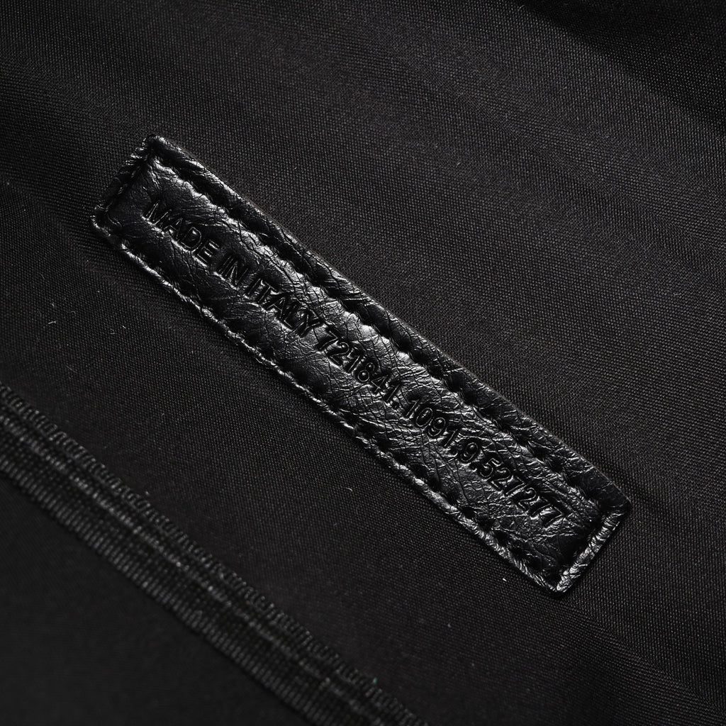 Balenciaga x adidas Large Duffel Travel Bag - Black with Trefoil Logo and Triple Stripes