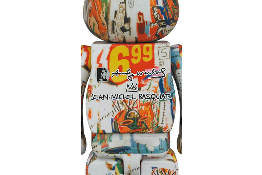 Bearbrick Andy Warhol x JEAN-MICHEL BASQUIAT #4 400% - view 2
