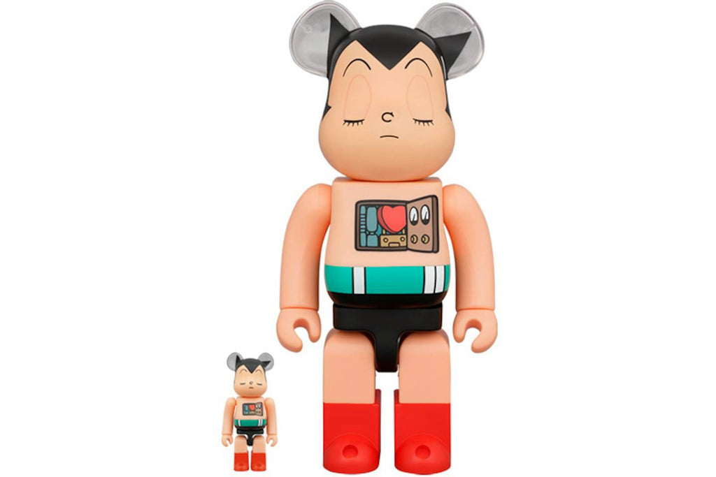 Bearbrick Astro Boy Sleeping Ver. 100% & 400% Set - view 1