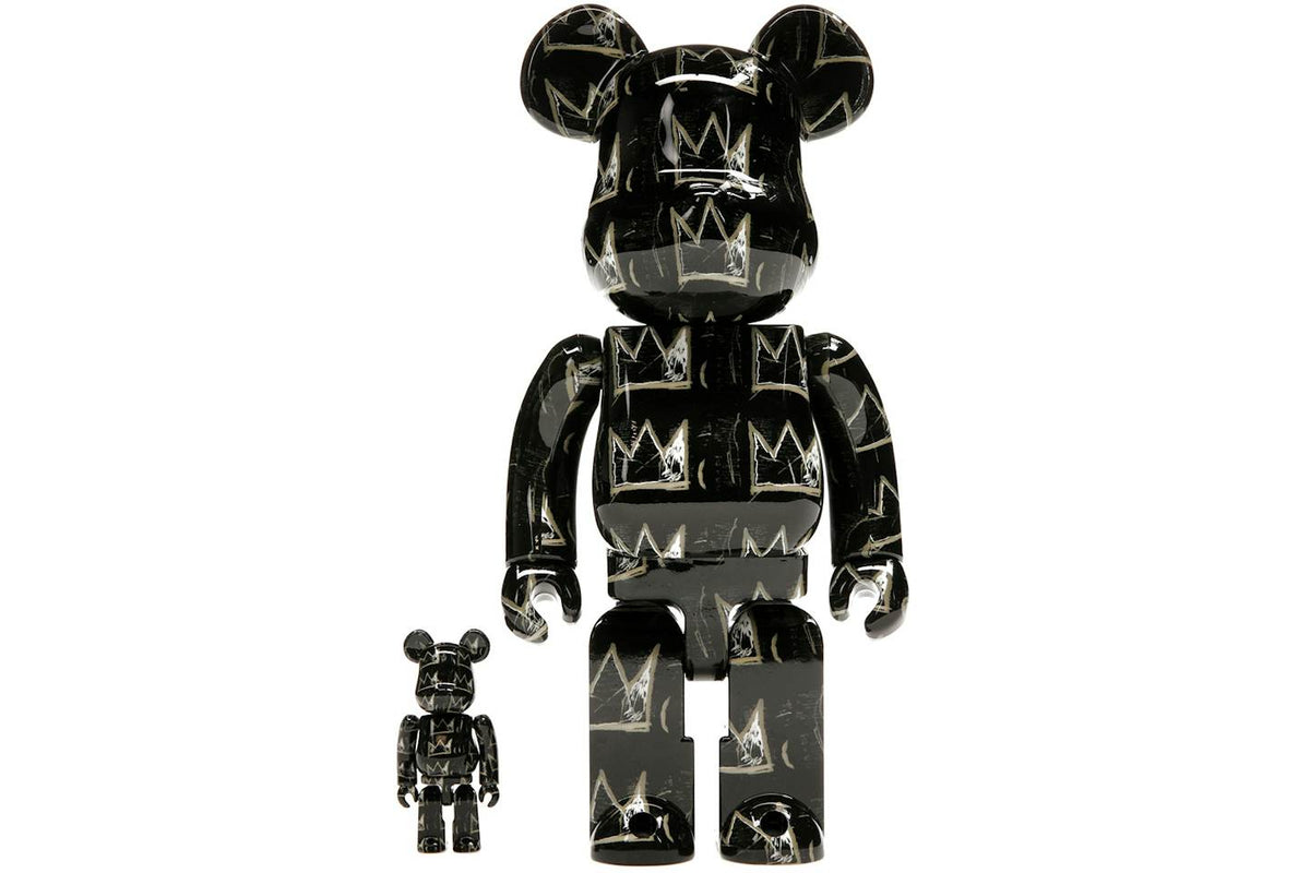 Bearbrick Jean-Michel Basquiat #8 100% & 400% Set - view 1