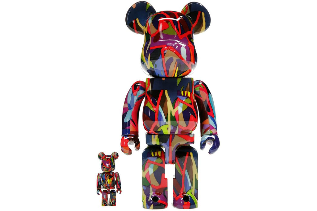 Bearbrick KAWS TENSION 100% & 400% Set - view 1