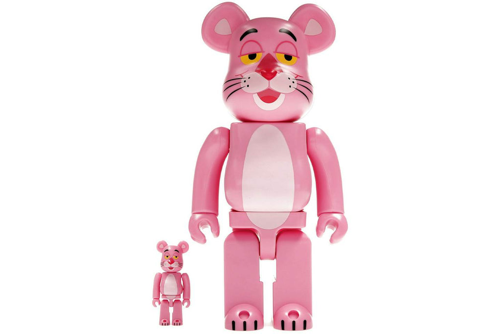 Bearbrick Pink Panther 100% & 400% Set - view 1