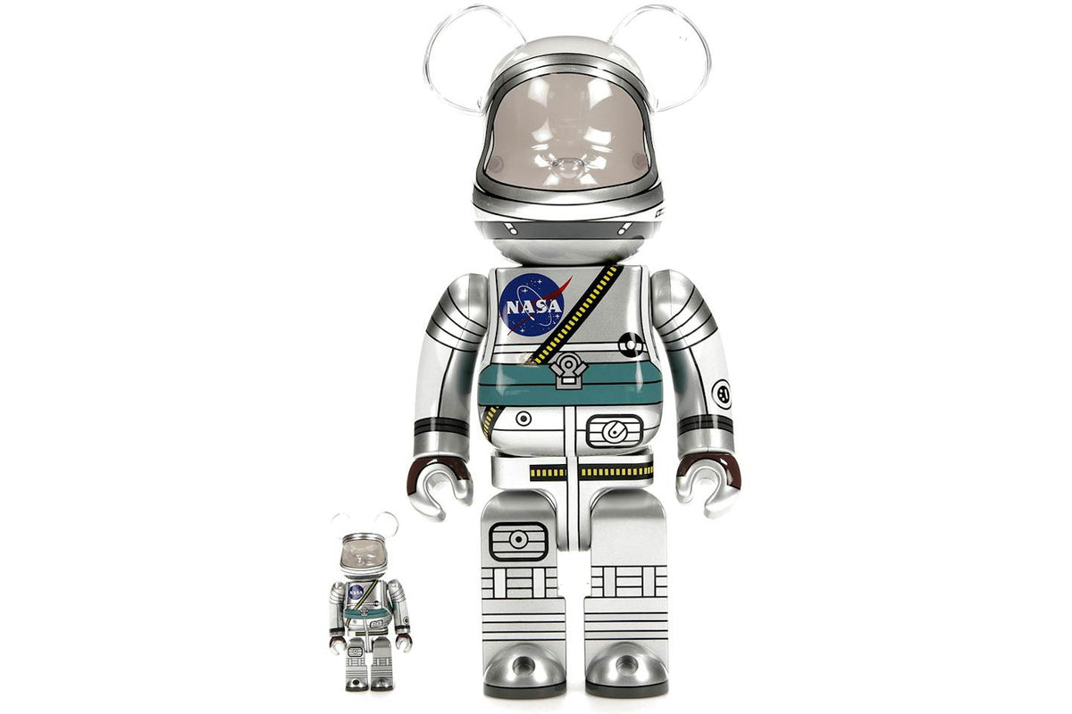 Bearbrick Project Mercury Astronaut 100% & 400% Set - view 2