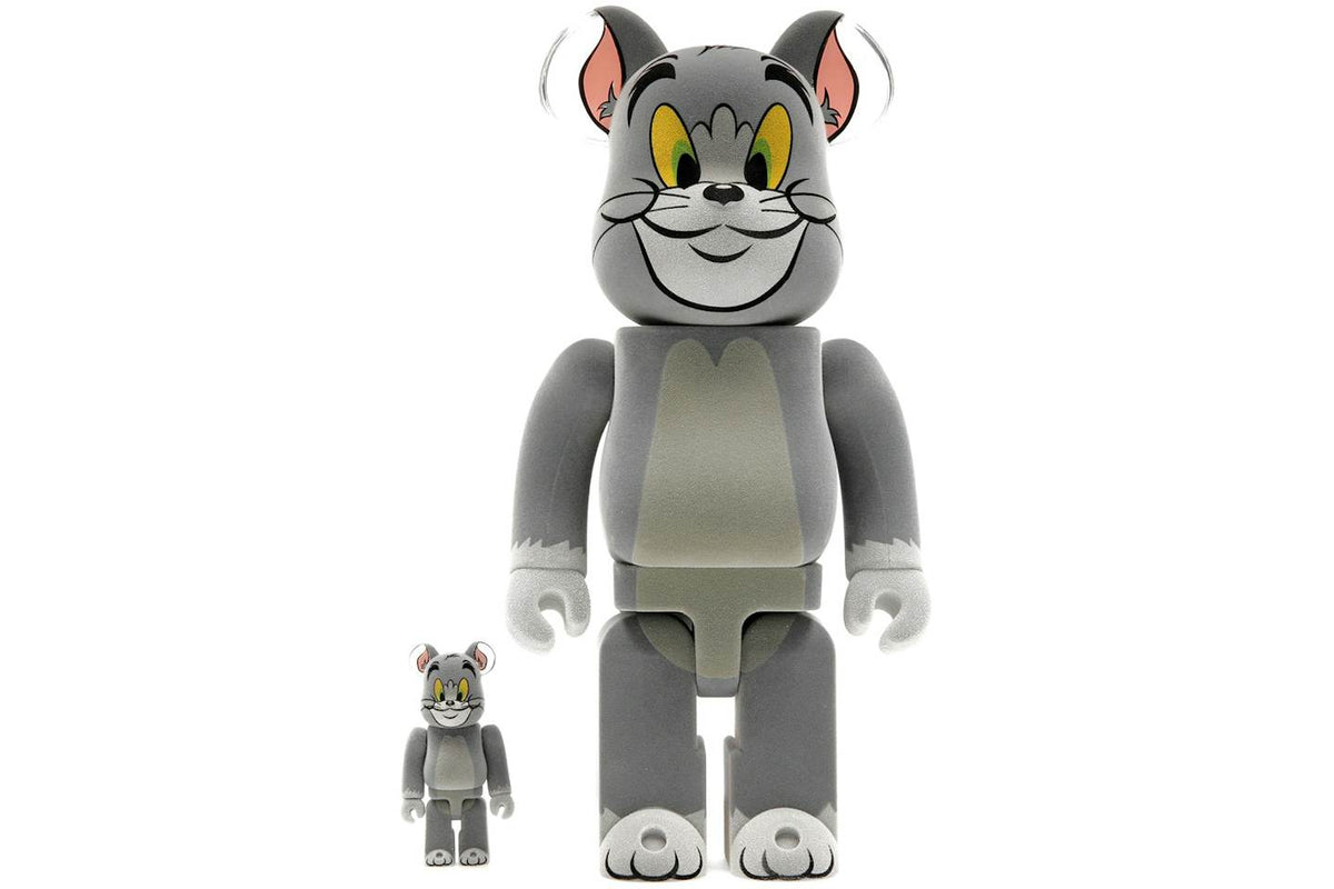 Bearbrick Tom and Jerry: Tom Flocky 100% & 400% Set - view 1