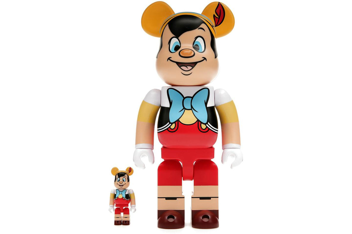 Bearbrick x Disney Pinocchio 100% & 400% Set - view 1