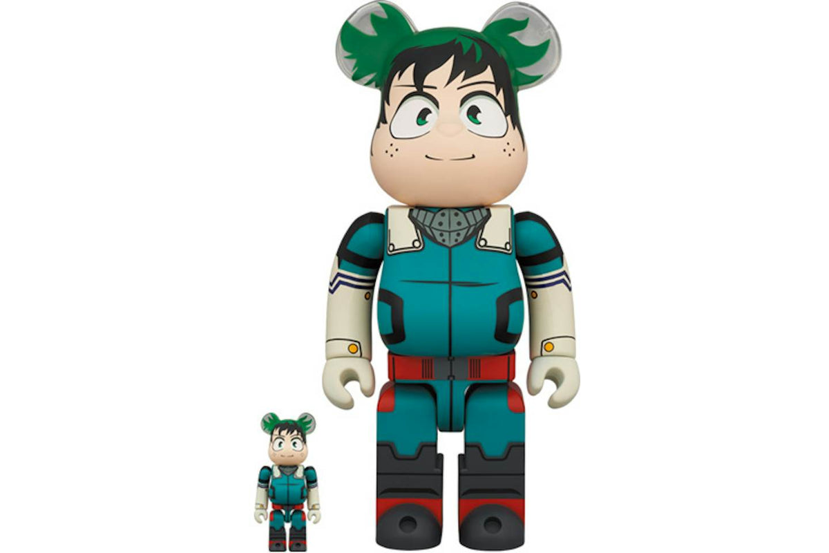 Bearbrick x My Hero Academia Izuku Midoriya 100% & 400% Set - view 1