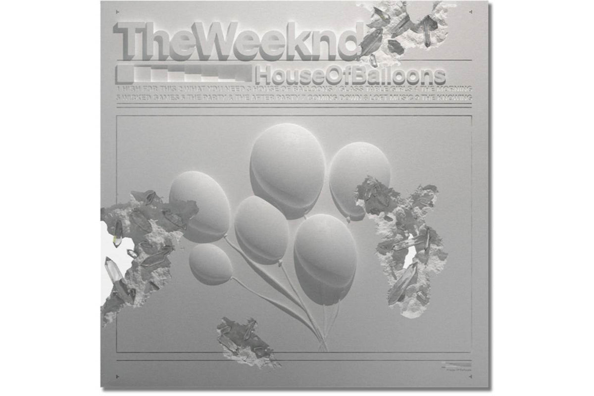 Daniel Arsham x The Weeknd House of Balloons Anniversary 2LP Vinyl (Edition of 1000) - view 1