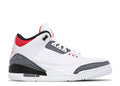 Air Jordan 3 Retro Denim SE 'Fire Red' Sneakers