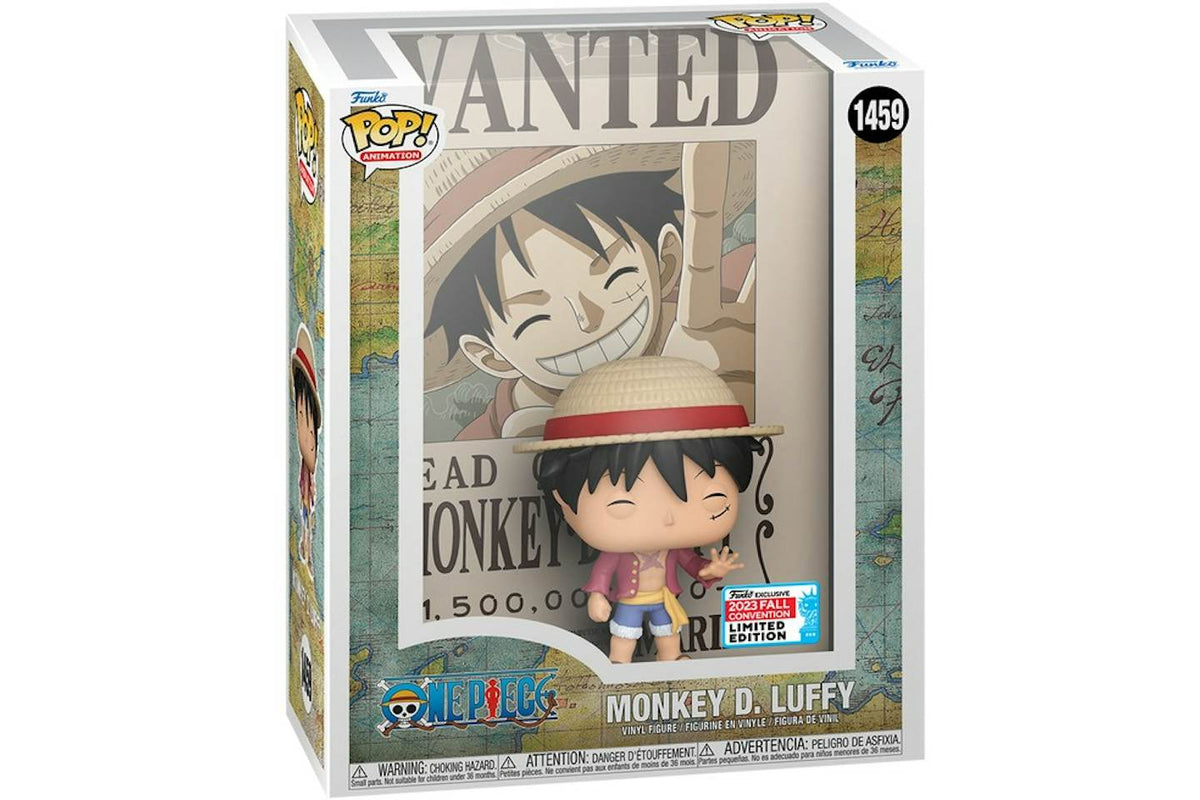 Funko Pop! Animation Poster One Piece Monkey D. Luffy Fall Convention Exclusive Figure #1459