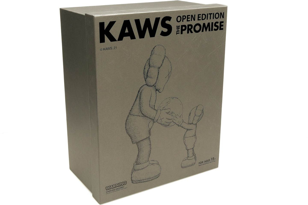KAWS THE PROMISE Vinyl Figure Brown - view 2