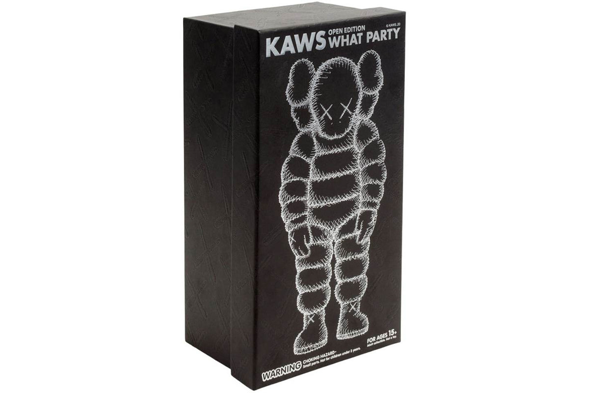 KAWS What Party Vinyl Figure Black - view 2