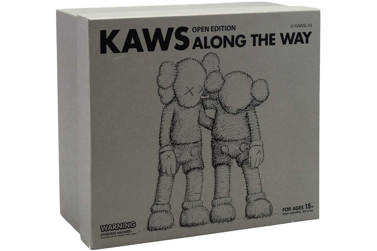 KAWS Along The Way Vinyl Figure Brown - view 2