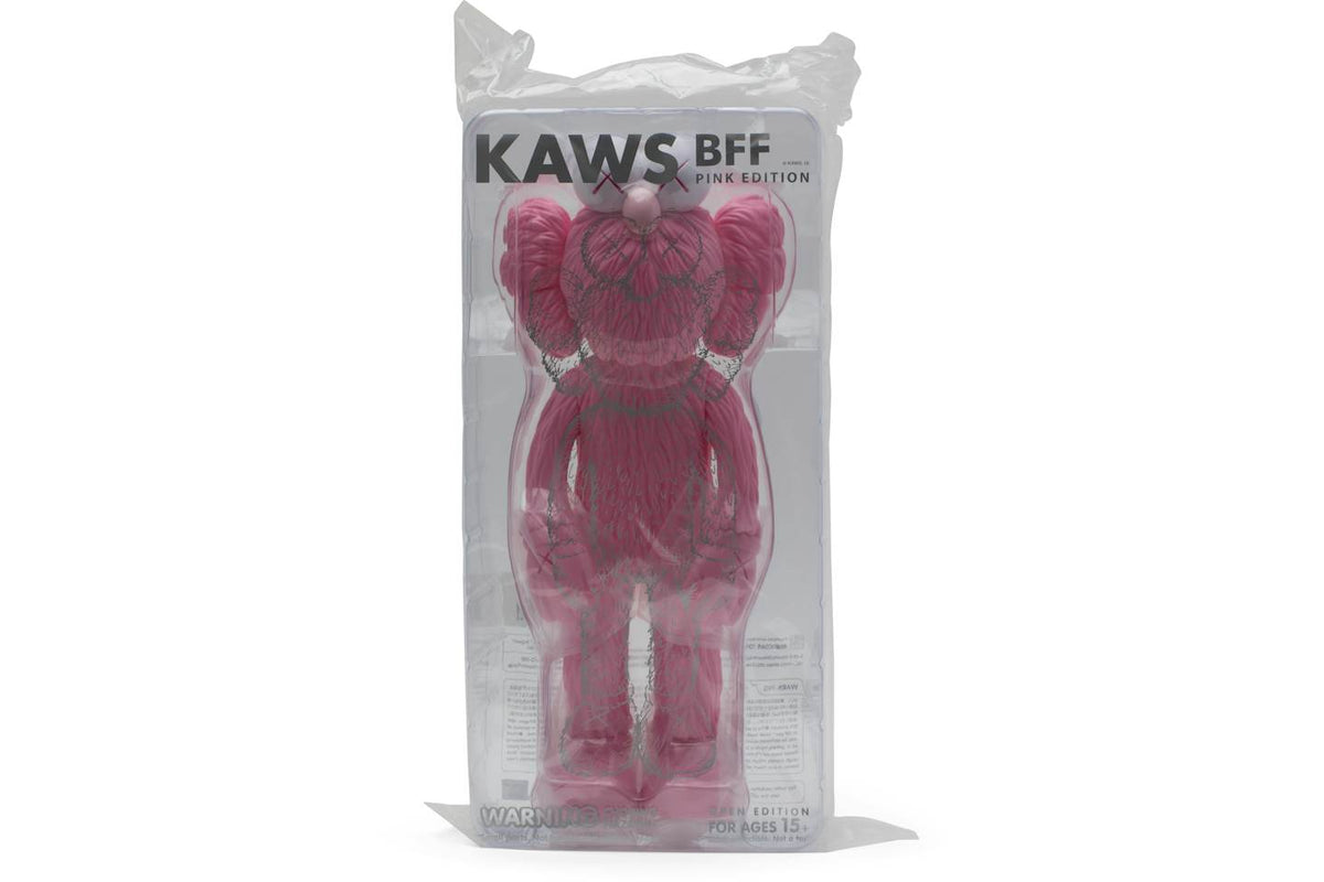 KAWS BFF Open Edition Vinyl Figure Pink - view 2