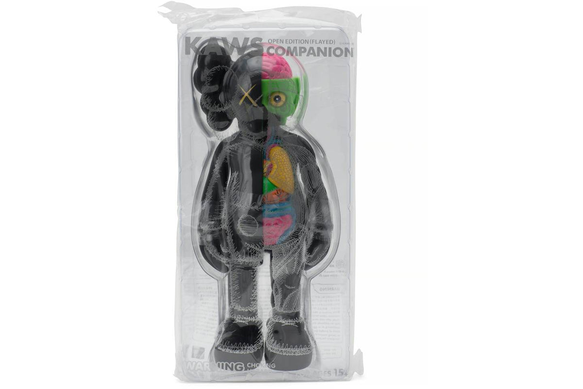 KAWS Companion Flayed Open Edition Vinyl Figure Black - view 2