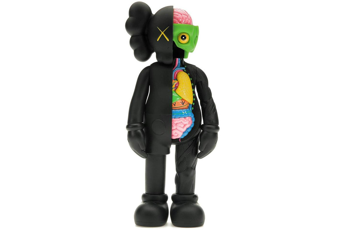 KAWS Companion Flayed Open Edition Vinyl Figure Black - view 1