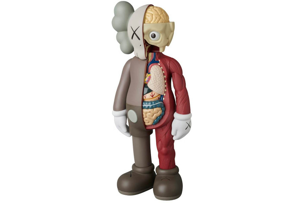 KAWS Companion Flayed Open Edition Vinyl Figure Brown - view 1