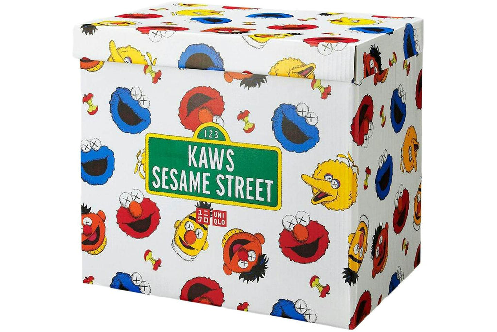 KAWS Sesame Street Uniqlo Plush Toy Complete Box Set Multi - view 2