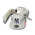 New York Yankees 9FIFTY Light Grey "New York or Nowhere" Snapback Cap