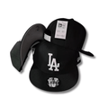 Los Angeles Dodgers New Era 9FIFTY Black and White Classic Snapback Cap