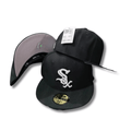 Chicago White Sox 59FIFTY Black with Classic White Logo Cap
