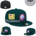 Colorado Rockies "5280" Hat with Gray Undervisor - Green