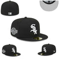 Chicago White Sox 2005 World Series Champions Fitted Hat - Black