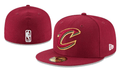 Cleveland Cavaliers NBA Snapback Cap with Embroidered Logo - Maroon
