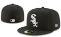 Chicago White Sox Fitted MLB Hat with Classic Logo - Black
