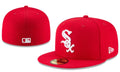 Chicago White Sox Fitted MLB Hat with Classic Logo - Red