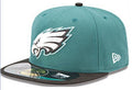 Indianapolis Colts NFL Fitted Hat with Horseshoe Logo - Royal Blue