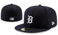 Detroit Tigers MLB Fitted Hat - Navy Blue