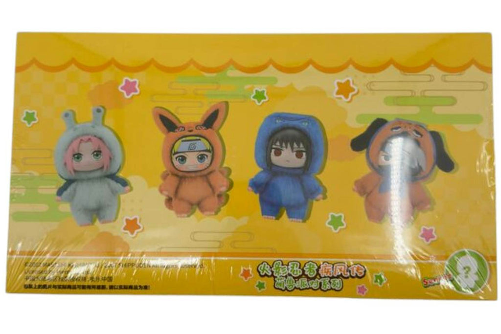 Miniso Top Toy Naruto Beast Party Plush Keychains Sealed Case (6 Blind Box) - view 1
