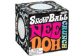 NeeDoh Snowball Crunch Squishy Fidget Toy White
