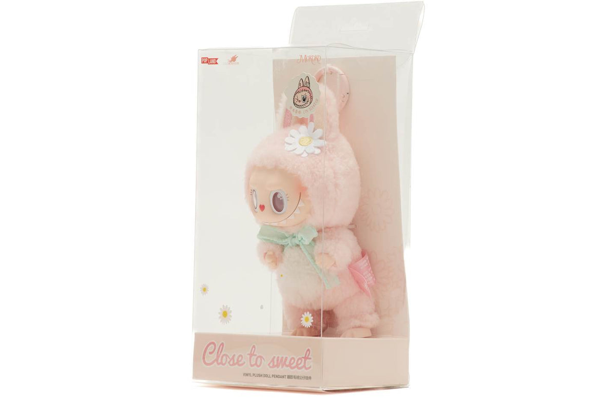 Pop Mart Labubu Mokoko Close to Sweet Vinyl Plush Pendant - view 2