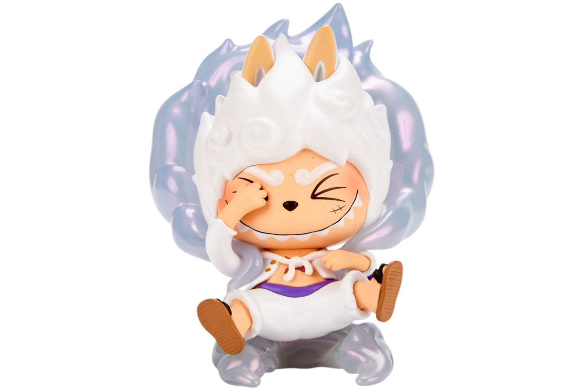 Pop Mart Labubu The Monsters x One Piece Series Monkey.D.Luffy Gear 5 (Secret Edition) Figure - view 1