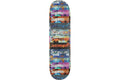 Supreme Distorted Logo Skateboard Deck Black - view 1