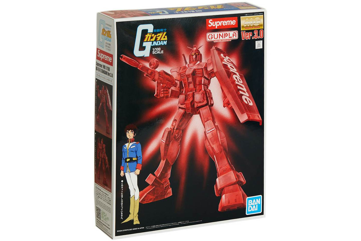 Supreme MG 1/100 RX-78-2 GUNDAM Ver. 3.0 Action Figure - view 1