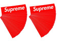 Supreme Red Box Logo 100x Sticker Lot