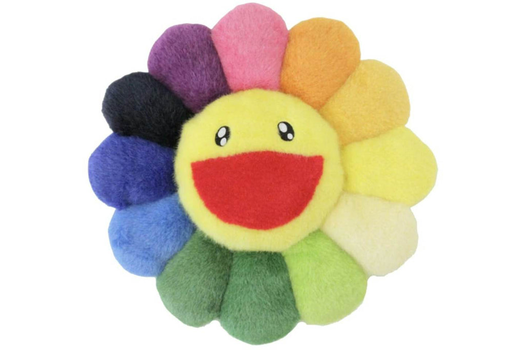 Takashi Murakami Flower Plush 30CM Rainbow/Yellow - view 1