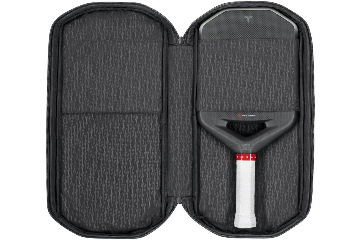 Tesla x Selkirk Plaid Pickleball Paddle - view 2
