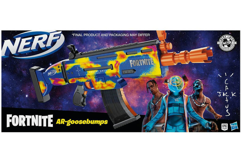 Travis Scott Cactus Jack Fortnite AR-Goosebumps Nerf Elite Dart Blaster - view 1