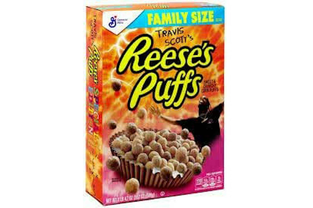 Travis Scott x Reese's Puffs Cereal Family Size (Not Fit For Human Consumption)