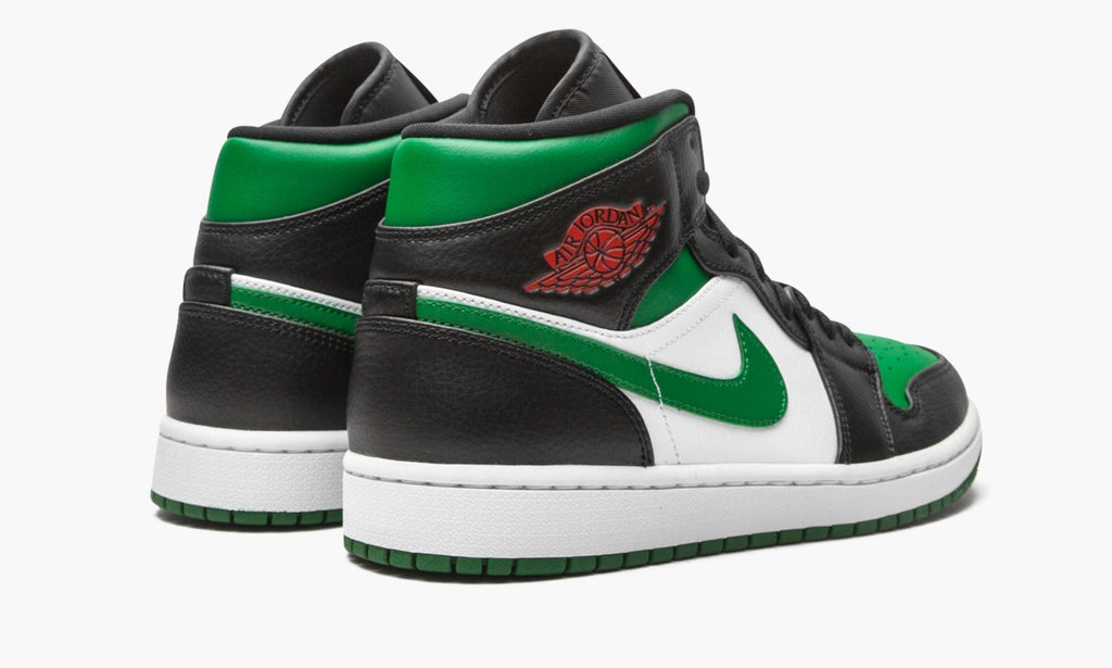 Air Jordan 1 Mid "Green Toe" Sneakers