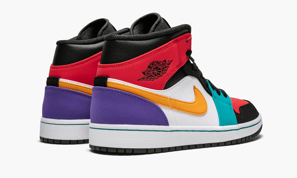 Air Jordan 1 Mid Multicolor Sneakers