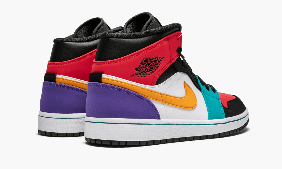 Air Jordan 1 Mid Multicolor Sneakers