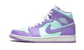 Air Jordan 1 Mid Purple Pulse / Glacier Blue Sneakers