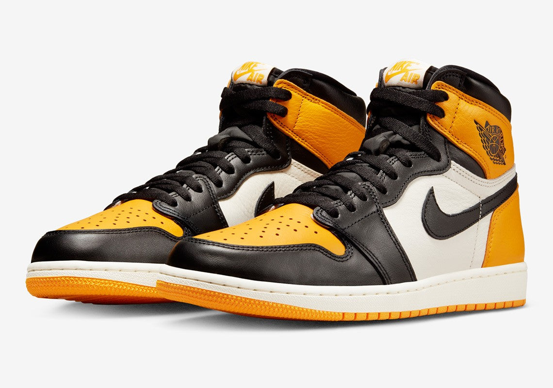 Air Jordan 1 Retro High OG Yellow Toe Sneakers