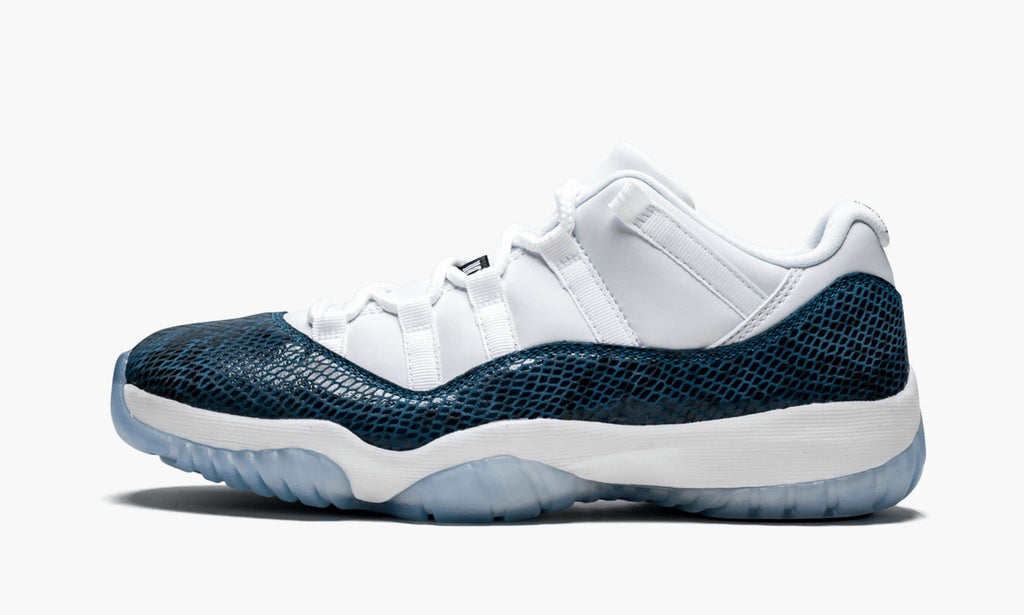Air Jordan 11 Retro Low LE "Blue Snakeskin" Sneakers