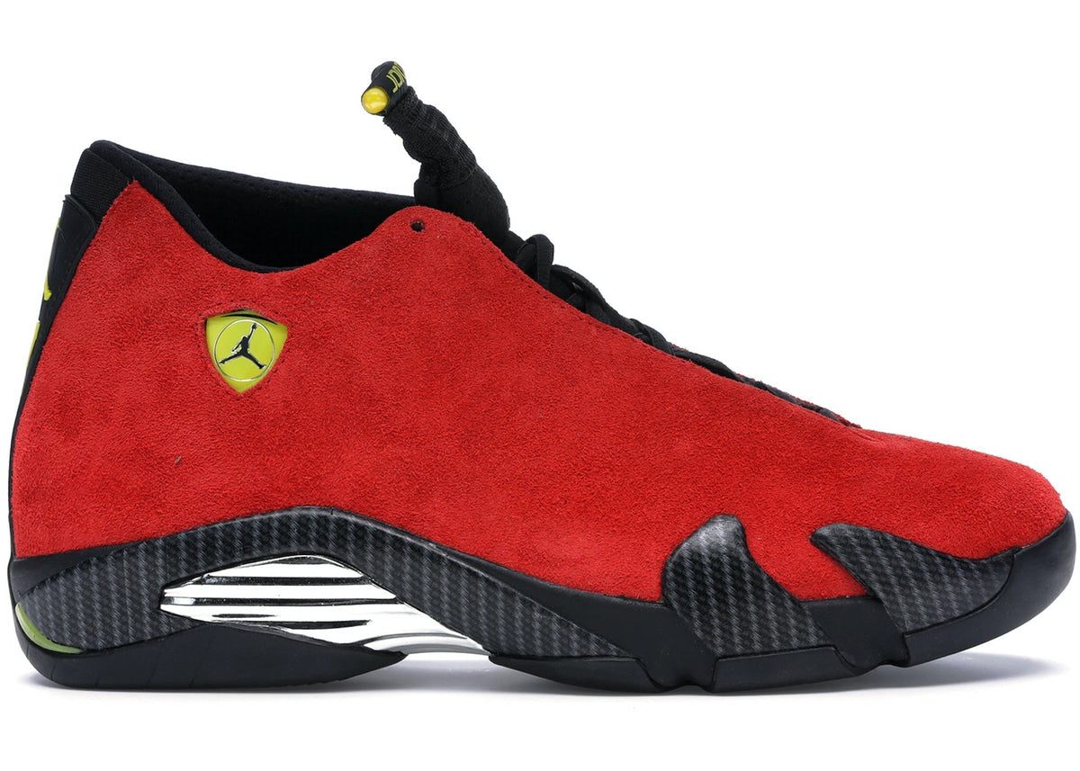 Air Jordan 14 Ferarir Red Sneakers